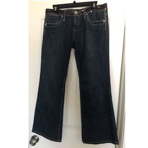 BCBGirls Sequined Bellbottom Jeans